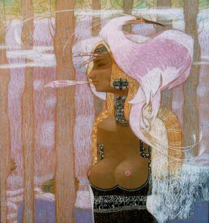 «Либідь». 1997. Полотно, олія